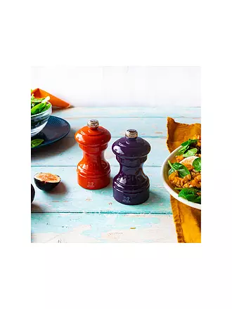 PEUGEOT | Molinillo de sal BISTRORAMA 10cm Haya/Terracota | 